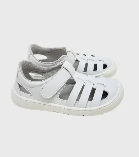 Inicio - Zapatería infantil y juvenil online sandalia respetuosa 15545 blanco coqueflex lado chikihuellas