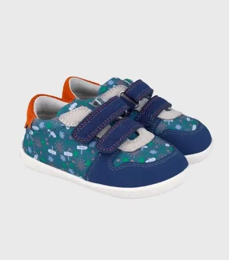 Zapatillas Lona 262339 Marino Garvalin