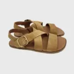 Sandalia Barefoot Lino Whisky Vivant - Imagen 2