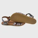 Sandalias Barefoot V-Velvet Acero Vivant - Imagen 5