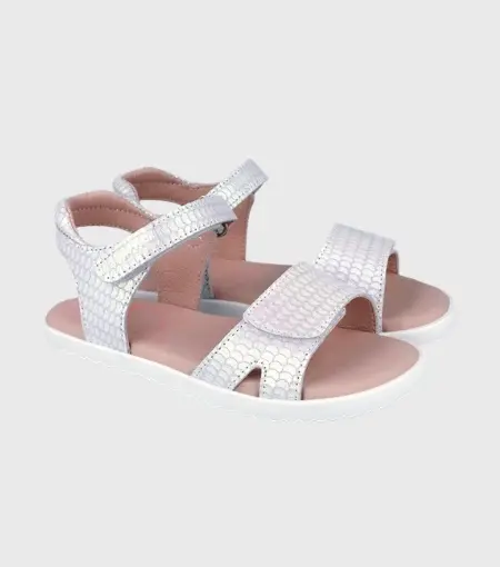 Sandalia Descubierta Plata 262430 Garvalin