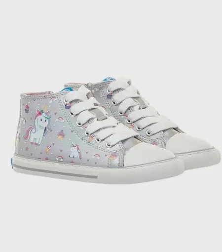 Botin Luces Barefoot 49106 Plata Mustang Free